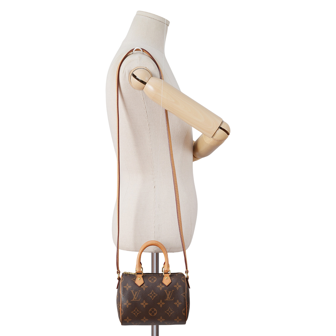 LOUIS VUITTON(USED)루이비통 M61252 모노그램 나노 스피디